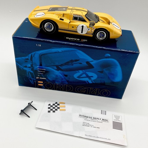 Modellino auto exoto ford - auto, 1:18