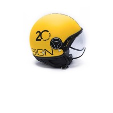 Momo Design 20 HERITAGE Giallo Opaco Decal Nero