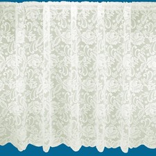 Tenda a Rete Floreale Qualità Sorrento Crema - Spedizione Gratuita - Venduta al metro