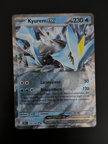 Carta pokemon kyurem - pokemon,