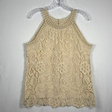 Adiva Ivory Floral Crochet