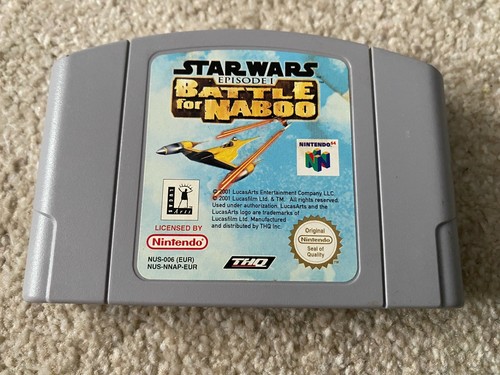 Battle for naboo star - naboo, n64