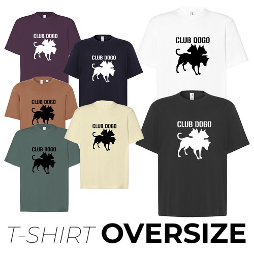 Shirt club dogo oversize - t-shirt,
