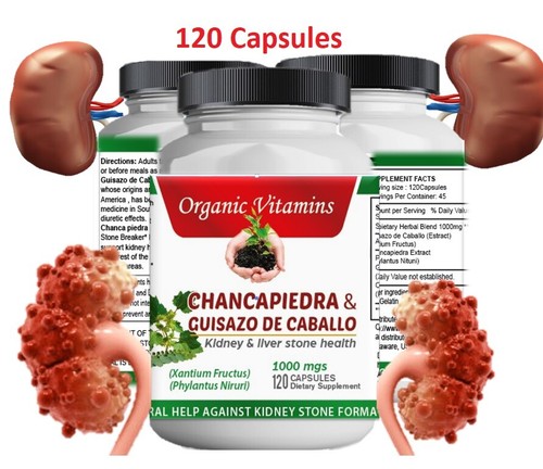 Chanca piedra 1000mg 120 - piedra,