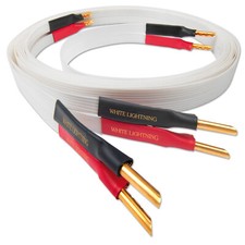 NORDOST WHITE LIGHTNING LOUDSPEAKER CABLE CAVO PER DIFFUSORI DA 4 METRI NUOVO