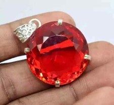 90 Ct +Natural Round Red Topaz