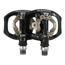 Pedali Shimano PD-A530 senza clip neri monofacciale parte bici da strada