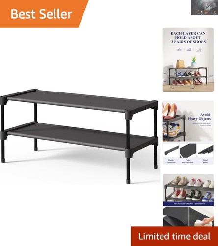 Stylish stackable shoe rack - stylish,