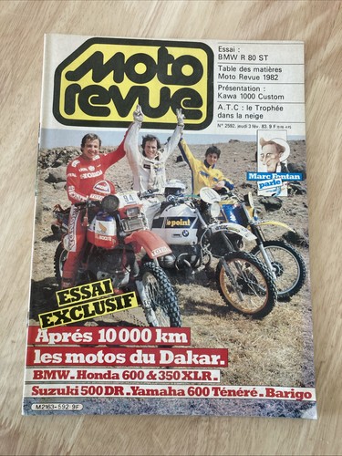 Magazine moto revue 1983 - moto, n°