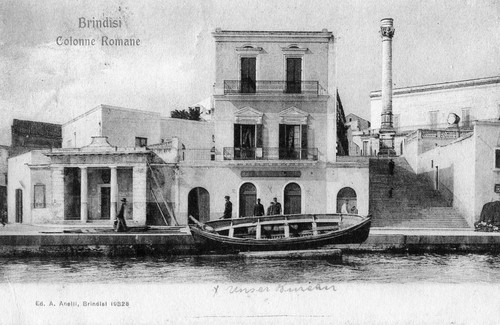 Brindisi colonne romane e - colonne,