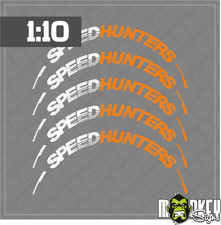 Etichetta pneumatici 1:10 Speedhunters / RC Drifter Kyosho Tamiya Carson ecc - C