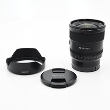 Sony FE 20mm f1.8 G Lens