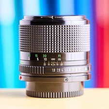 Canon FD 85mm f/1.8 nFD New FD