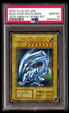PSA 10 Blu Occhi Bianco Drago Kaiba 25th Anniversario Yu-Gi-Oh Giapponese