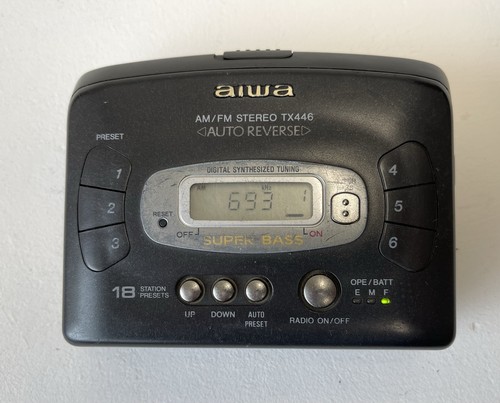 Aiwa stereo tx446 - am/fm,