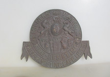 Targa serratura cassaforte