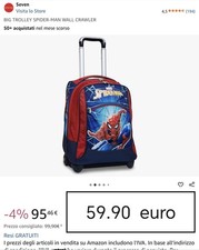 Zaino seven spiderman - zaino,