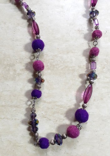 Collana feltro - collana,