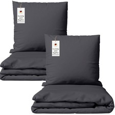 Lenzuola 155x220 cm Antracite
