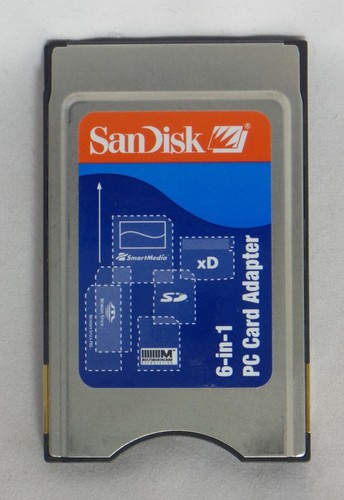 Sandisk pcmcia pc card - sandisk, in