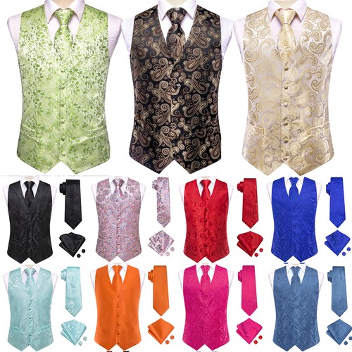 Gilet smoking paisley floreale - gilet,