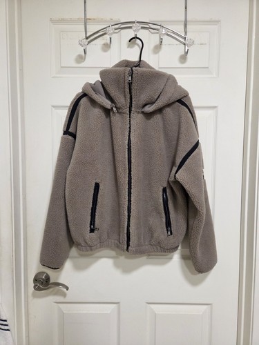 Giacca sherpa con cappuccio - , e