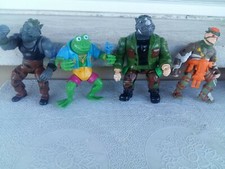NINJA TURTLES VINTAGE TOYS LOT TARTARUGHE NINJA LOTTO VINTAGE tortues ninja 