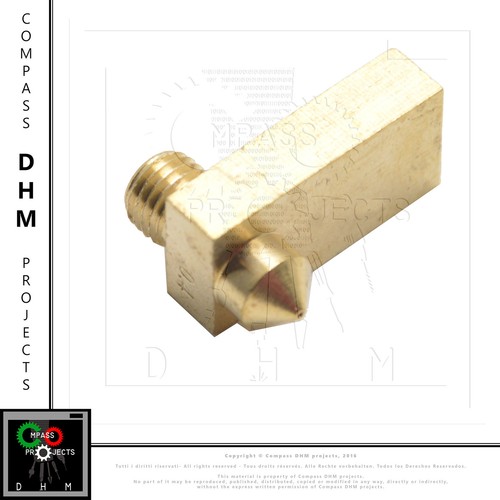 Ugello con blocco - 0.4, mm