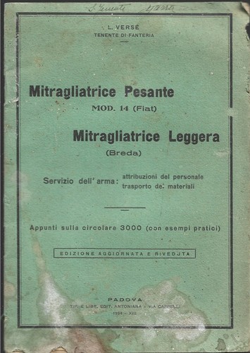 Mitragliatrice pesante fiat - mitragliatrice,