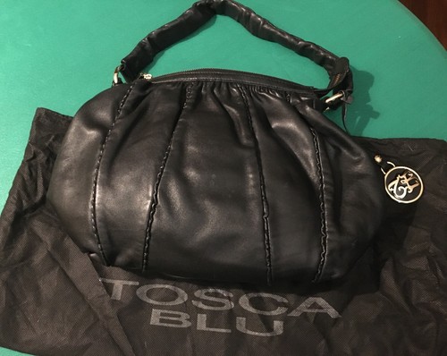Borsa tosca blu - borsa, nera