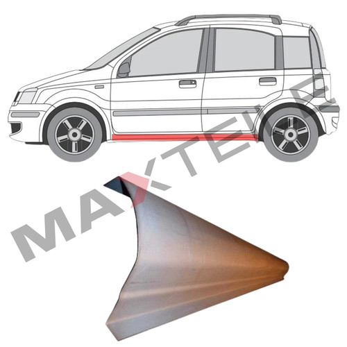 Per fiat panda 2003 2012 - panda, 1x