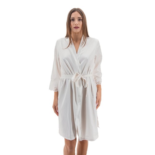 Kimono sposa con manica lunga