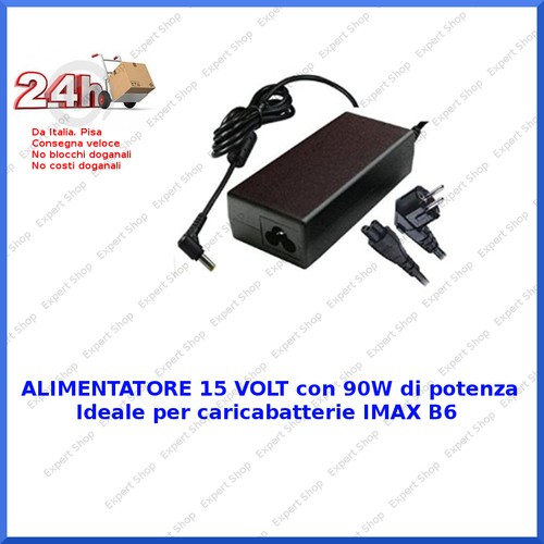 Alimentatore 15volt 90w - alimentatore,