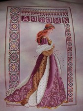 NEW Cross Stitch Pattern Lady