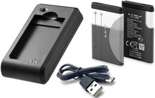 2 Pack Battery Charger BL 5C