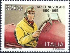 s49257 ITALIA REPUBBLICA MNH**1992  Tazio Nuvolari L. 3200 1v