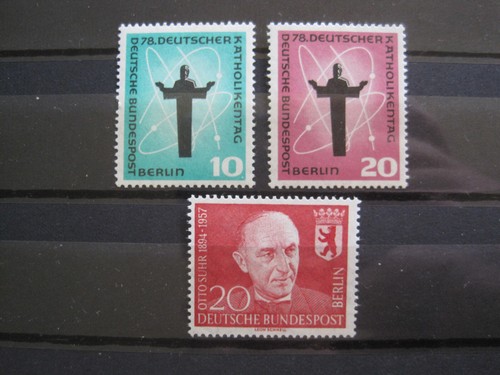 Berlino 1958 minr 179 181 - berlino,