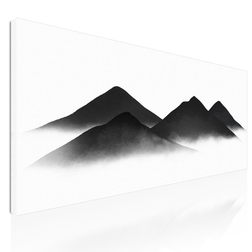 Quadro paesaggio astratto - paesaggio,