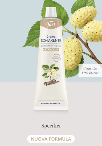 Nuova crema schiarente just - nuova,