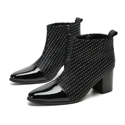 Stivaletti uomo pelle zip