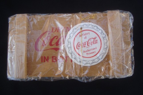 Coca cola scatola legno - coca-cola,