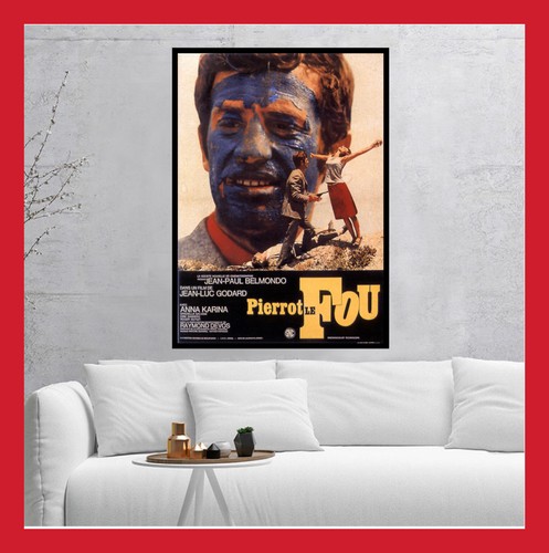 Repro toile affiche 1965 - toile,