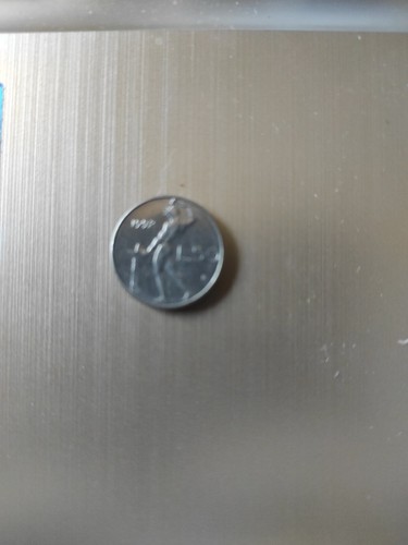 Moneta lire piccola - 50, piccola,