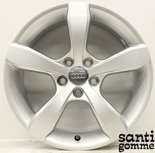 4 CERCHI IN LEGA 6 X 16 " AUDI A1 ORIGINALI USATI 8X0071496 SILVER