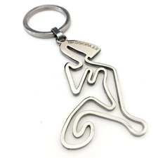 Portachiavi motocross circuito