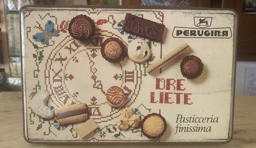 Vintage scatola latta - latta, perugina