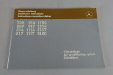 Zusatzanleitung Mercedes-Benz