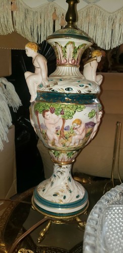 Lampada capodimonte - lampada,