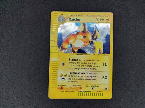 Pokemon raichu rara holo - raichu,