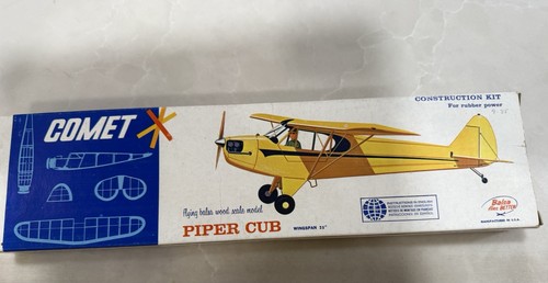 Kit balsa comet piper cub - balsa,